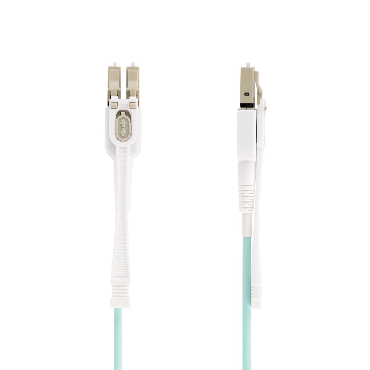 StarTech.com Cavo in fibra ottica multimodale OM4 LC a LC (UPC) con linguette push-pull, 3m, 50/125µm, Reti 100G, Insensibile alla piegatura, Bassa perdita di inserzione, Cavo patch/bretella in fibra ottica LSZH