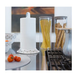 Stefanplast Portarotolo Da Cucina Tosca Bianco/Tortora Ø 17 Cm