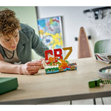 LEGO Editions 43012 Cristiano Ronaldo Highlights Calcistici, Giocattolo 3D Da Esposizione Con Minifigure, Regalo 10 Anni