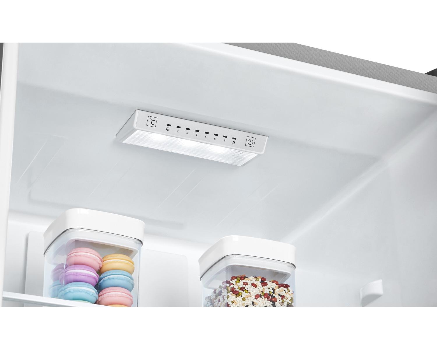 Hisense RB440N4ACA frigorifero con congelatore Libera installazione 336 L A Acciaio inox