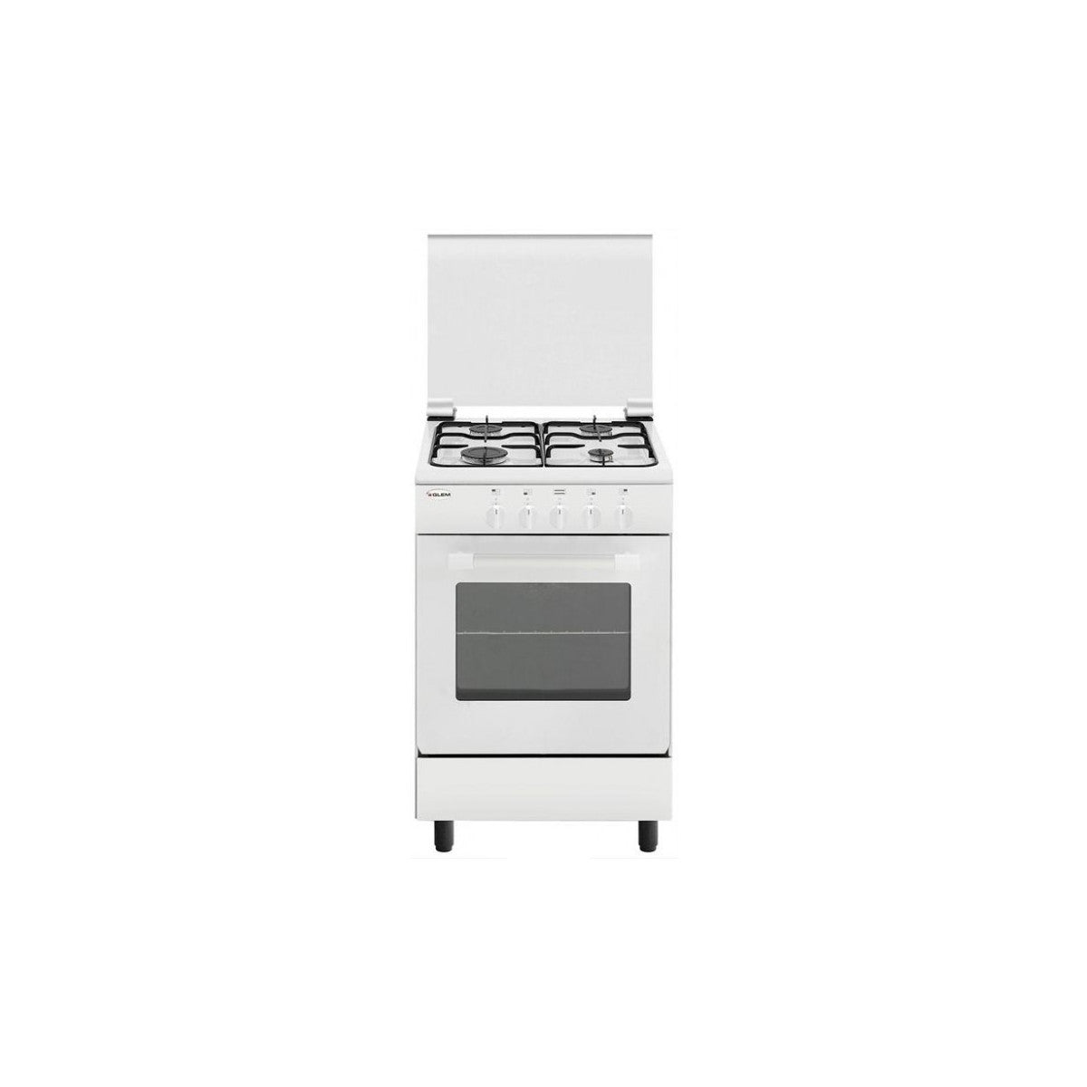 Glem Gas AE55MX3 cucina Elettrico Bianco