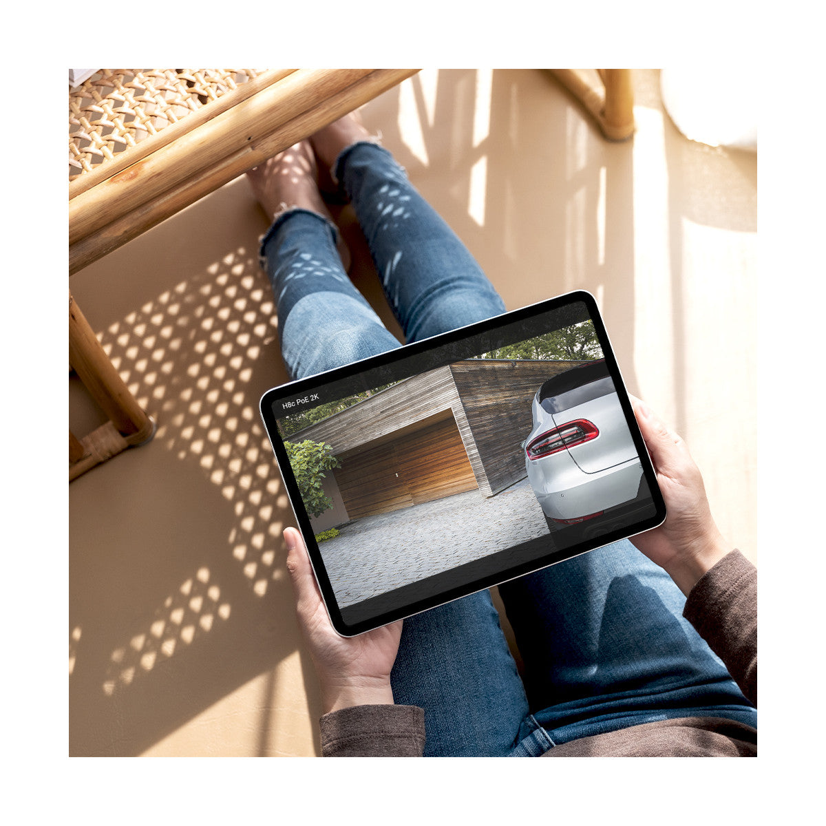 EZVIZ H8c PoE 2K Cupola Telecamera di sicurezza IP Esterno 2304 x 1296 Pixel Soffitto/muro