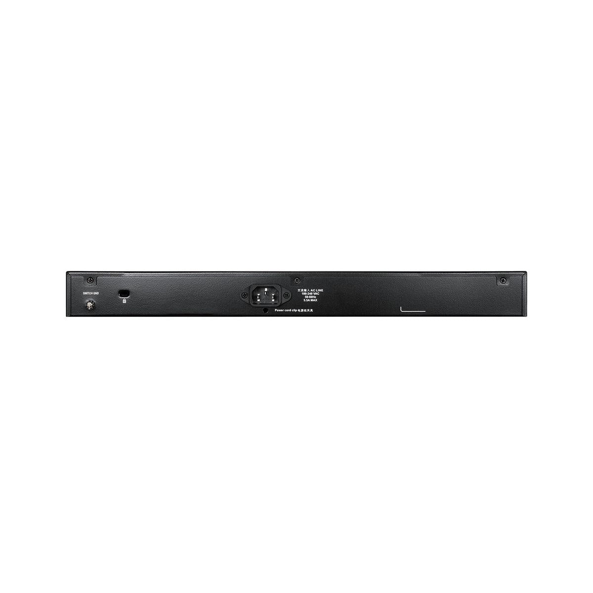 D-Link DGS-1510-28XMP Gestito L2/L3 Gigabit Ethernet (10/100/1000) Supporto Power over Ethernet (PoE) Nero, Grigio