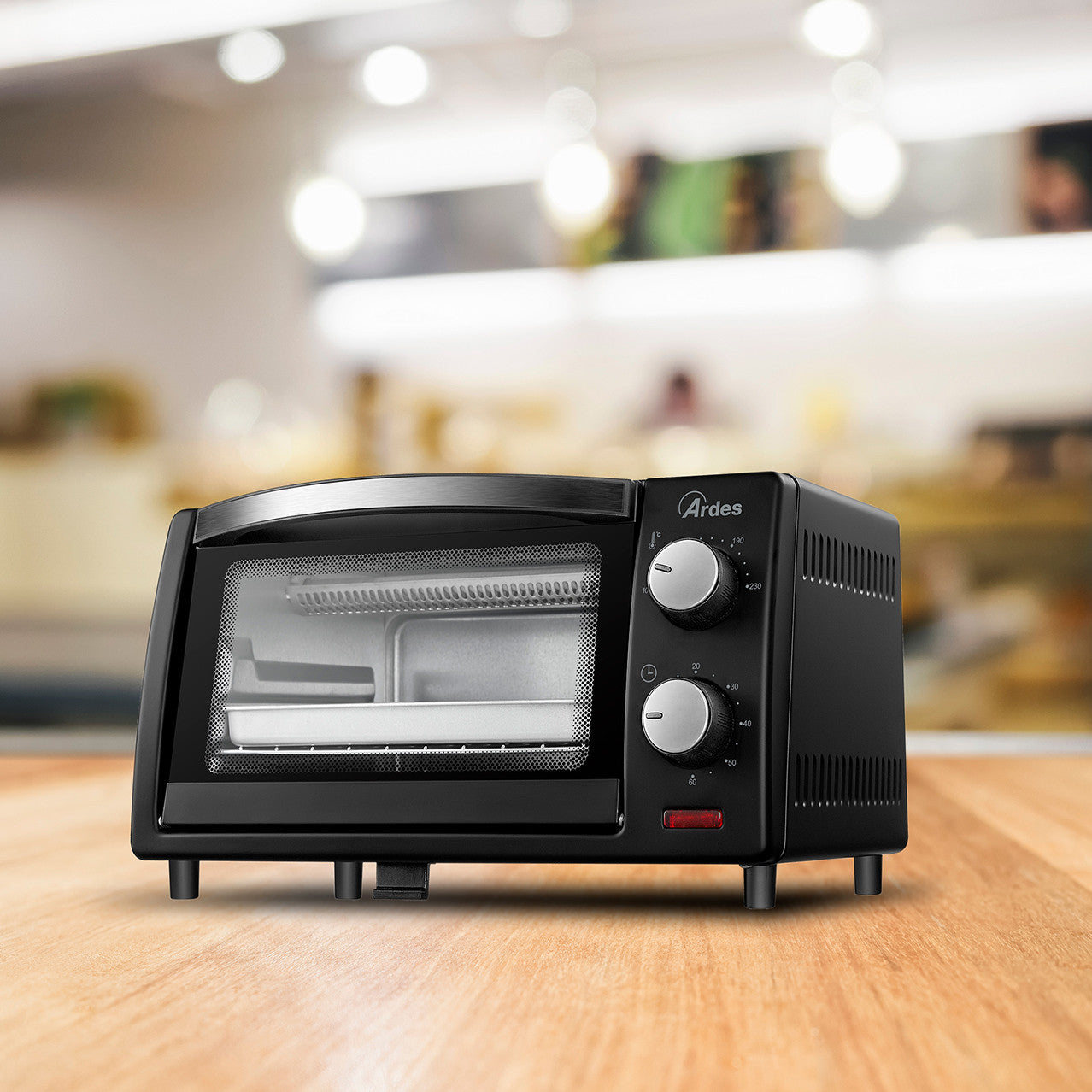 Ardes AR6211B Forno Elettrico Fornetto con Grill 10 L 800 W Nero