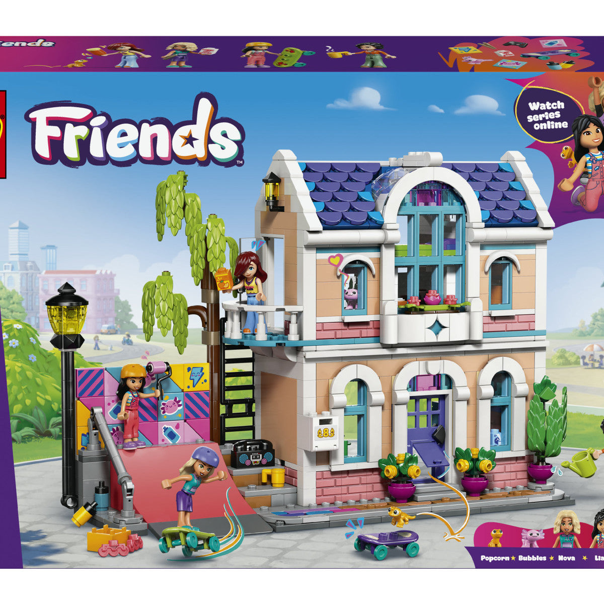 LEGO Friends Casa della Famiglia di Liann 42687 Set da Costruzione 946 Pezzi per Bambini dai 7 Anni