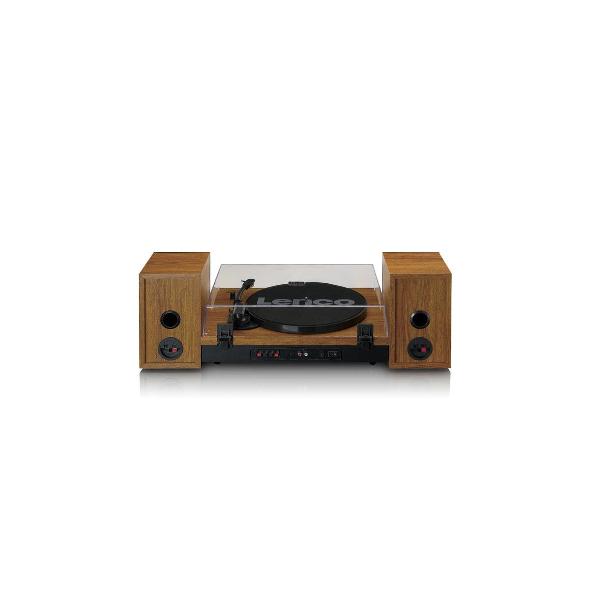 Lenco LS-310WD Piatto audio Giradischi con trasmissione a cinghia Nero Legno Manuale