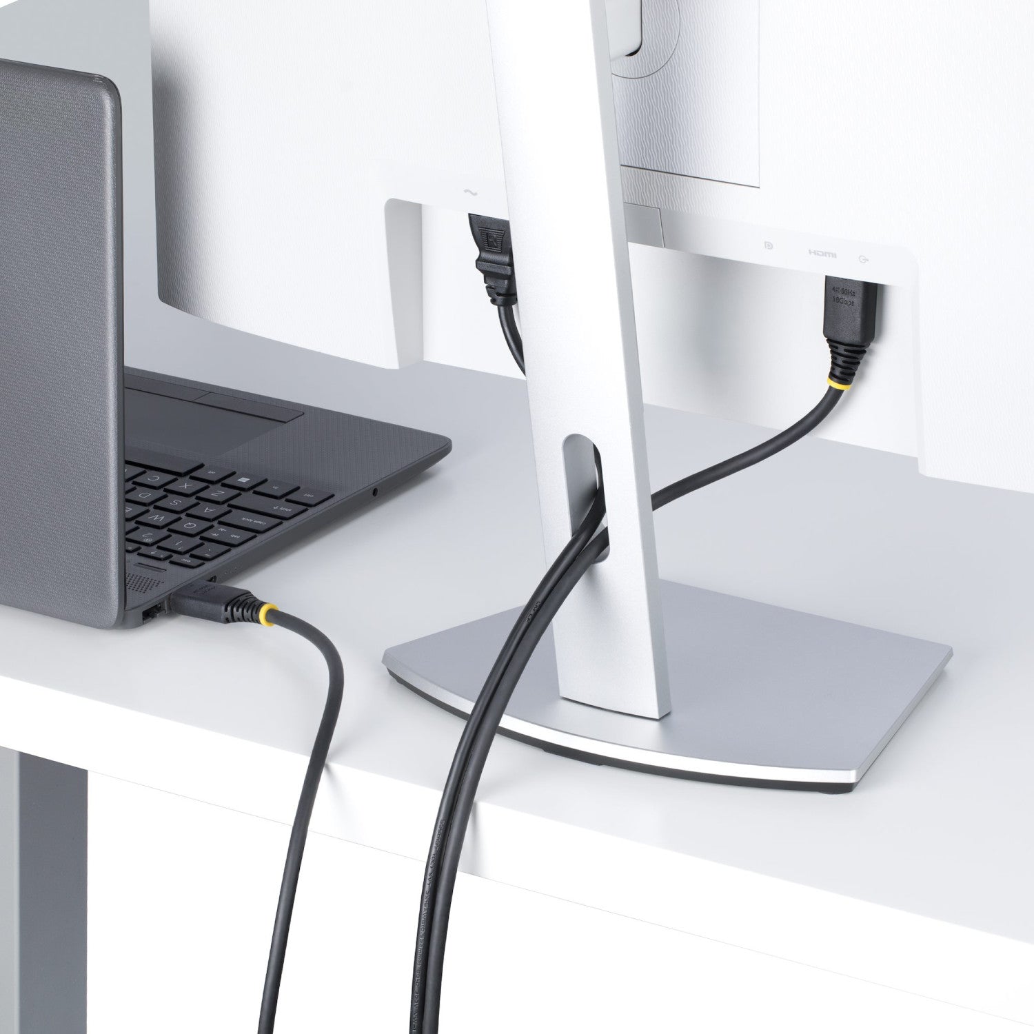 StarTech.com Cavo HDMI 2.0 ad Alta Velocità da 1,8m con Connettori a Scatto, 4K 60Hz/1440p 144Hz, HDR10/HDCP 2.2/ARC, 18Gbps. Cavetto HDMI UHD per TV/Monitor in TPE