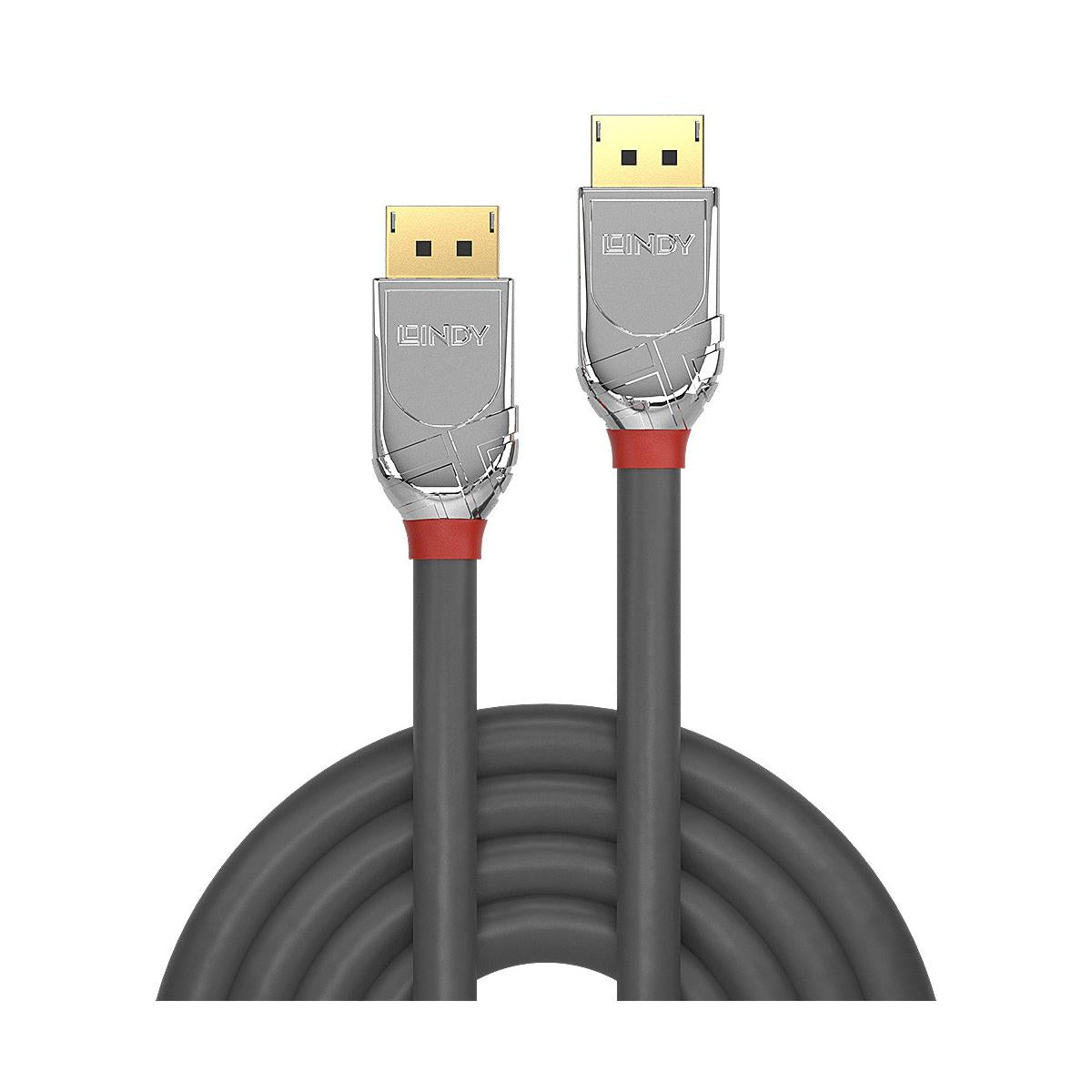 Lindy 36304 cavo DisplayPort 5 m Grigio