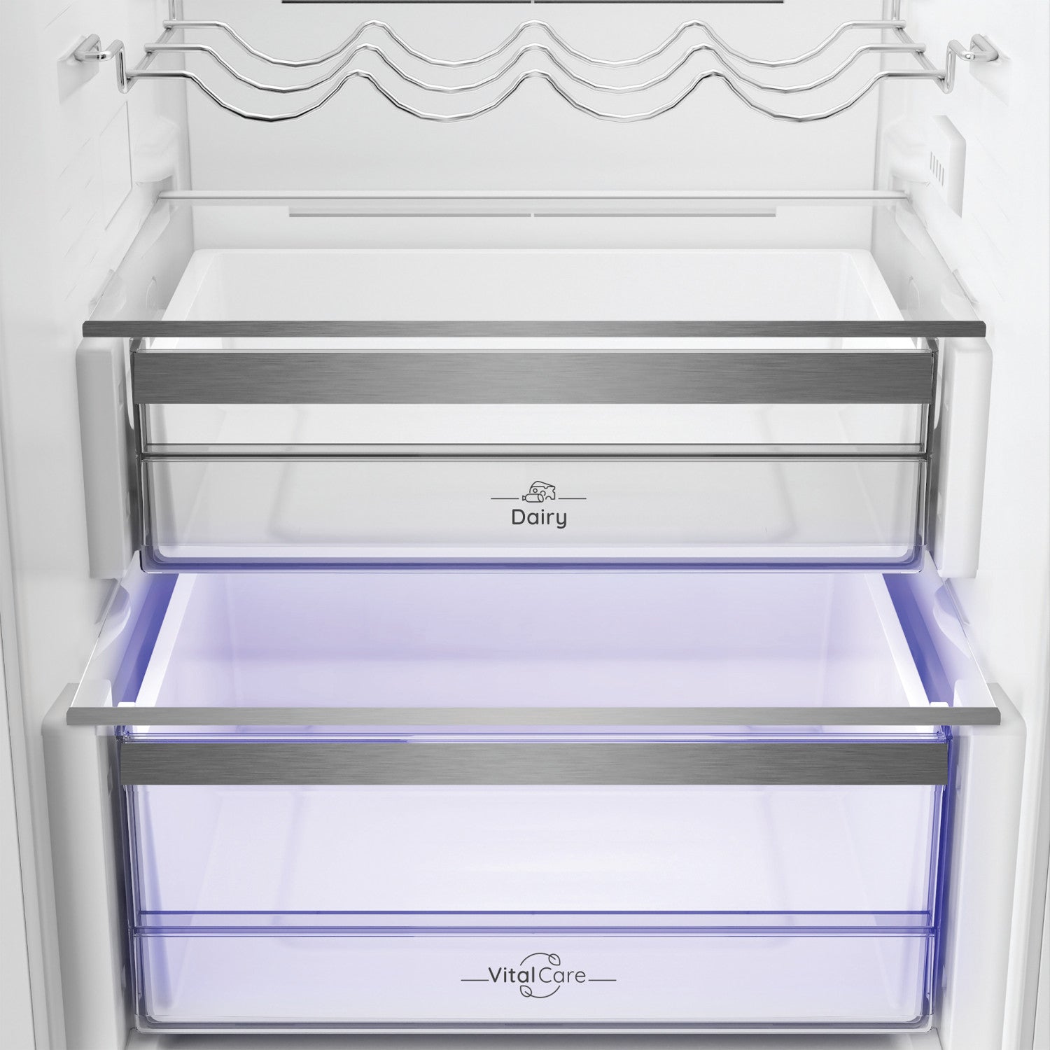 Hotpoint Ariston HPK2 5322 B4E1 frigorifero Da incasso 300 L Metallico