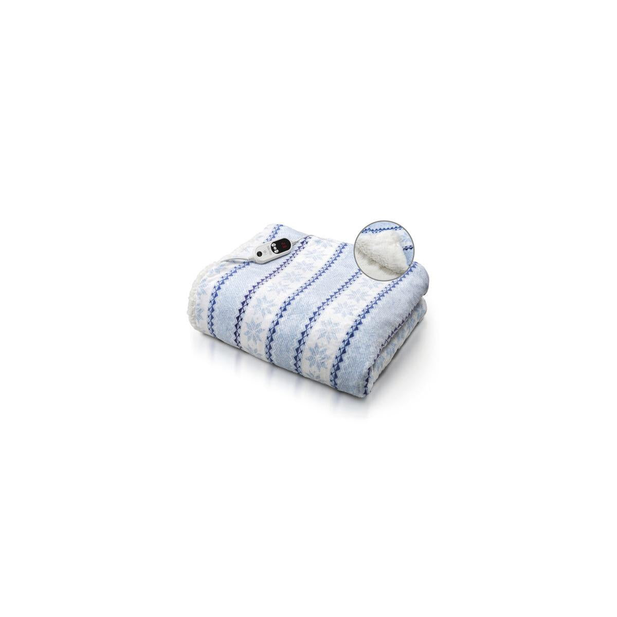 Macom Enjoy Relax 943 scaldapiedi elettrico 160 W Blu, Bianco