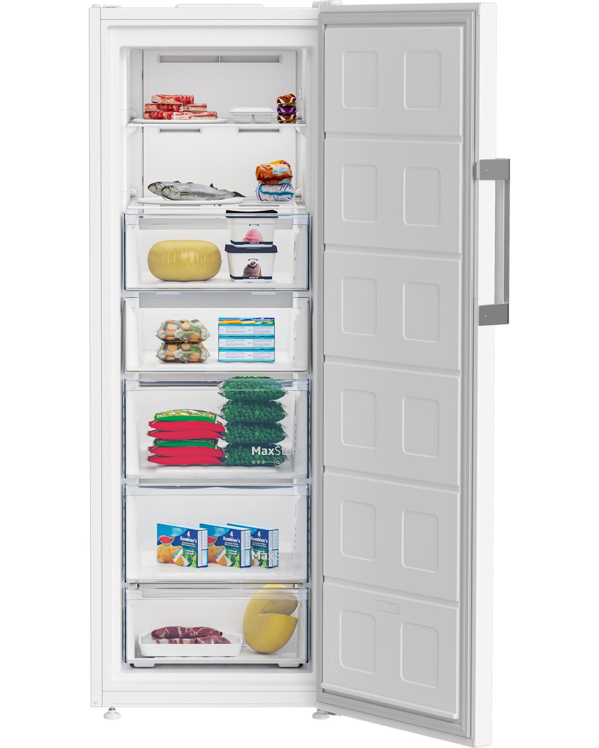 Beko B3RFNE294W Congelatore verticale Libera installazione 260 L E Bianco