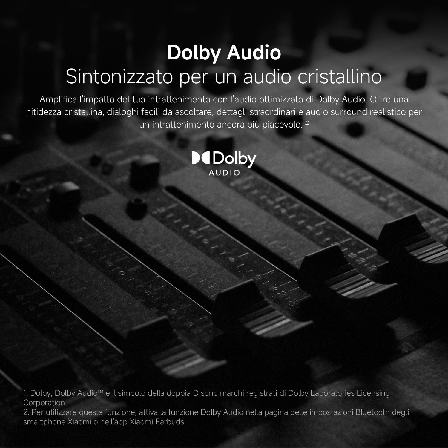 Xiaomi Redmi Buds 8 Pro Auricolari Bluetooth True Wireless ANC 55dB Hi-Res Audio Dolby Audio 33h Nero