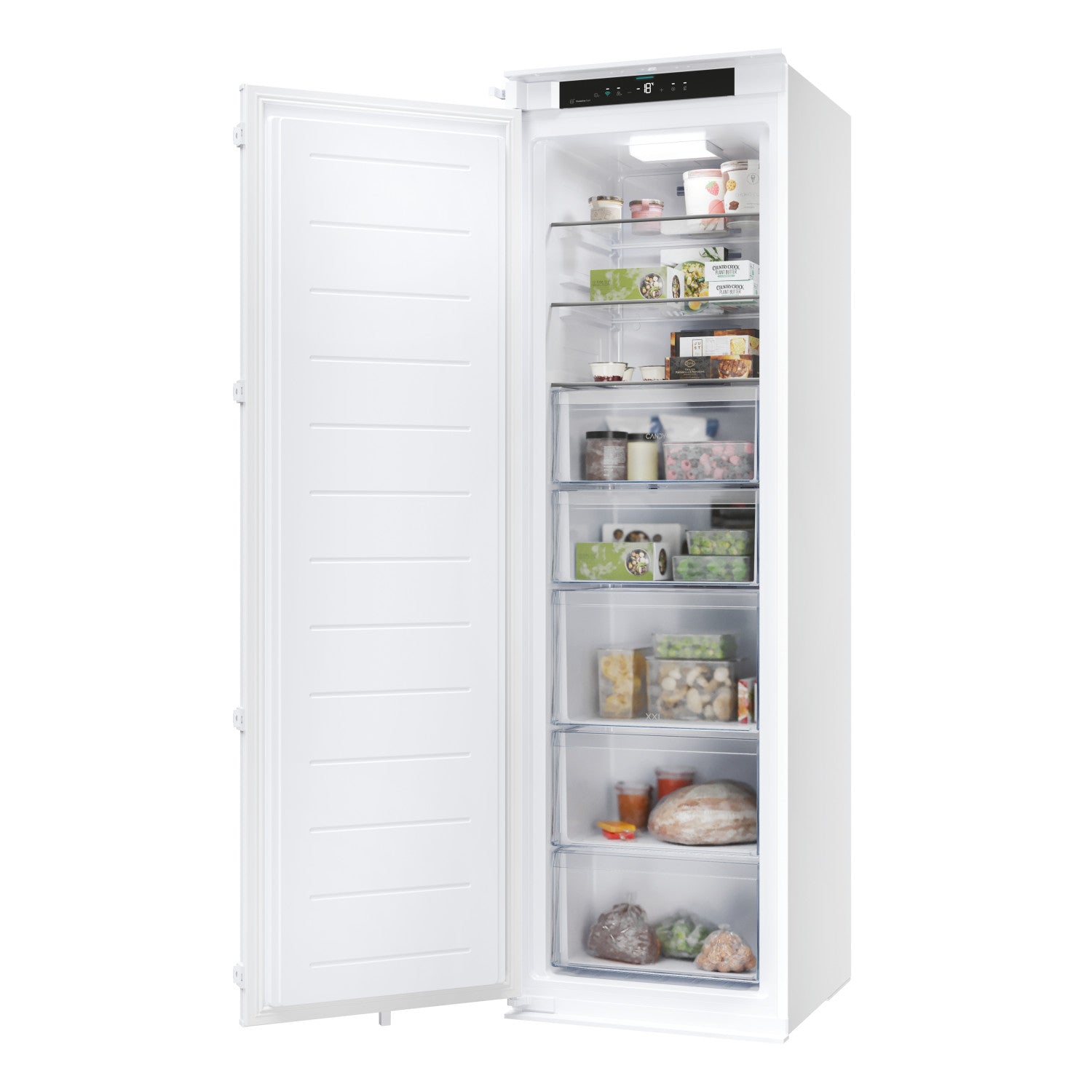 Candy CMT5518EVWF Congelatore verticale Da incasso 220 L
