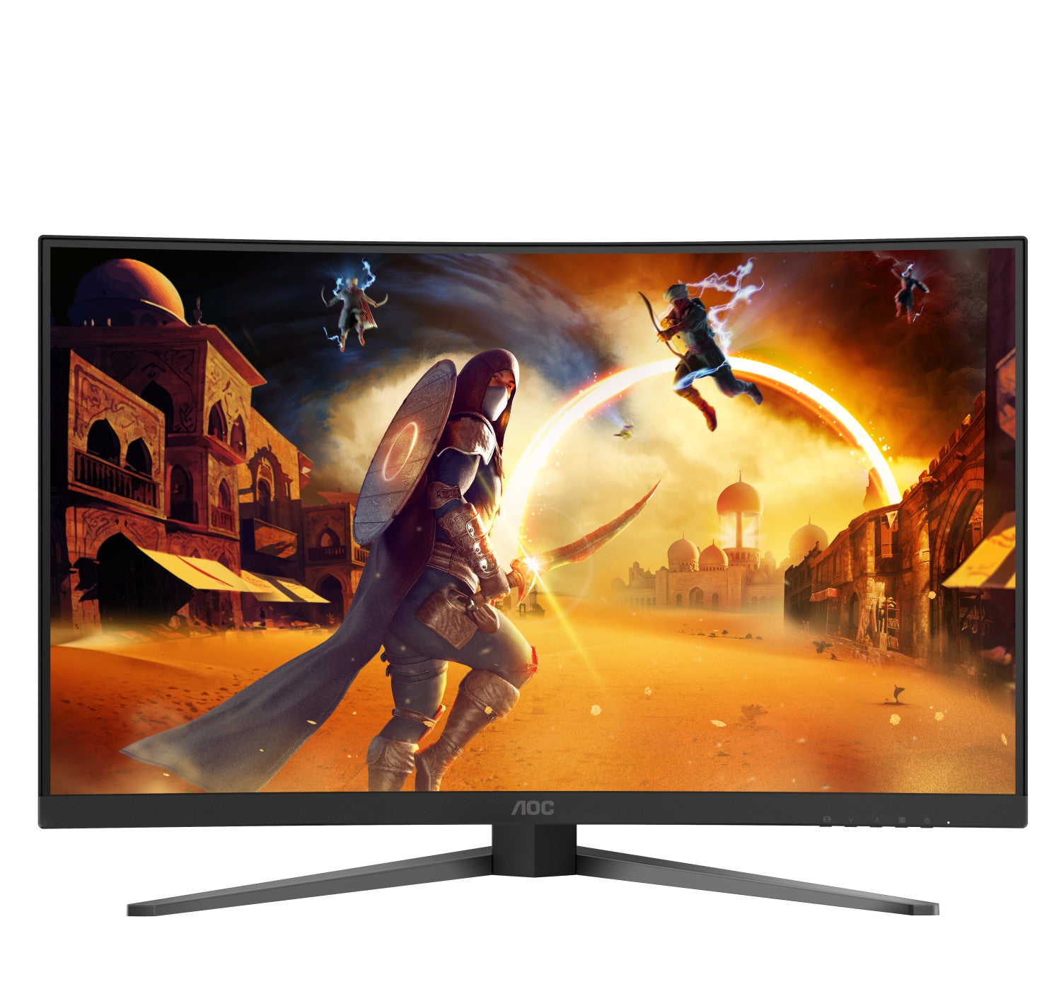 AOC G4 C32G4Z Monitor PC 80 cm (31.5 pollici) 1920 x 1080 Pixel Nero, Rosso