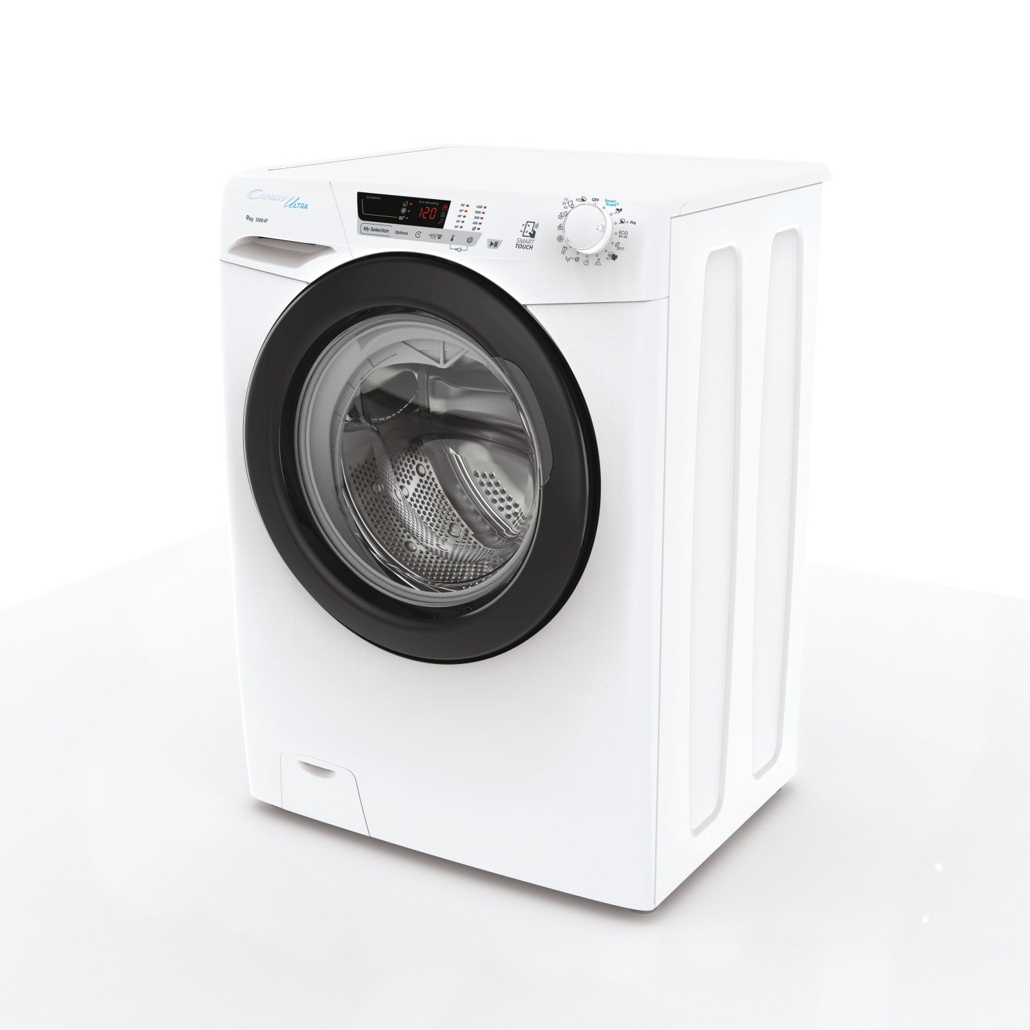 Candy Ultra HCU1292DWB4/1-S lavatrice Caricamento frontale 9 kg 1200 Giri/min Bianco