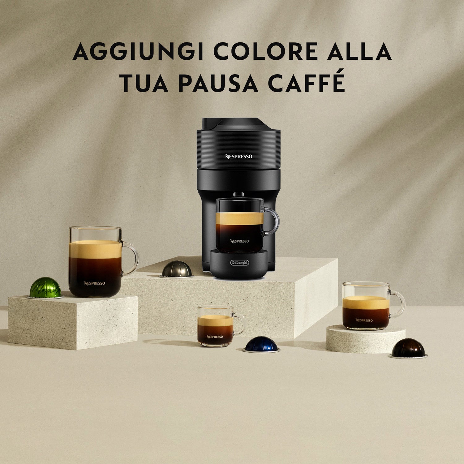De Longhi ENV90.B Macchina per Caffe' a Capsule 0,56 L Nero