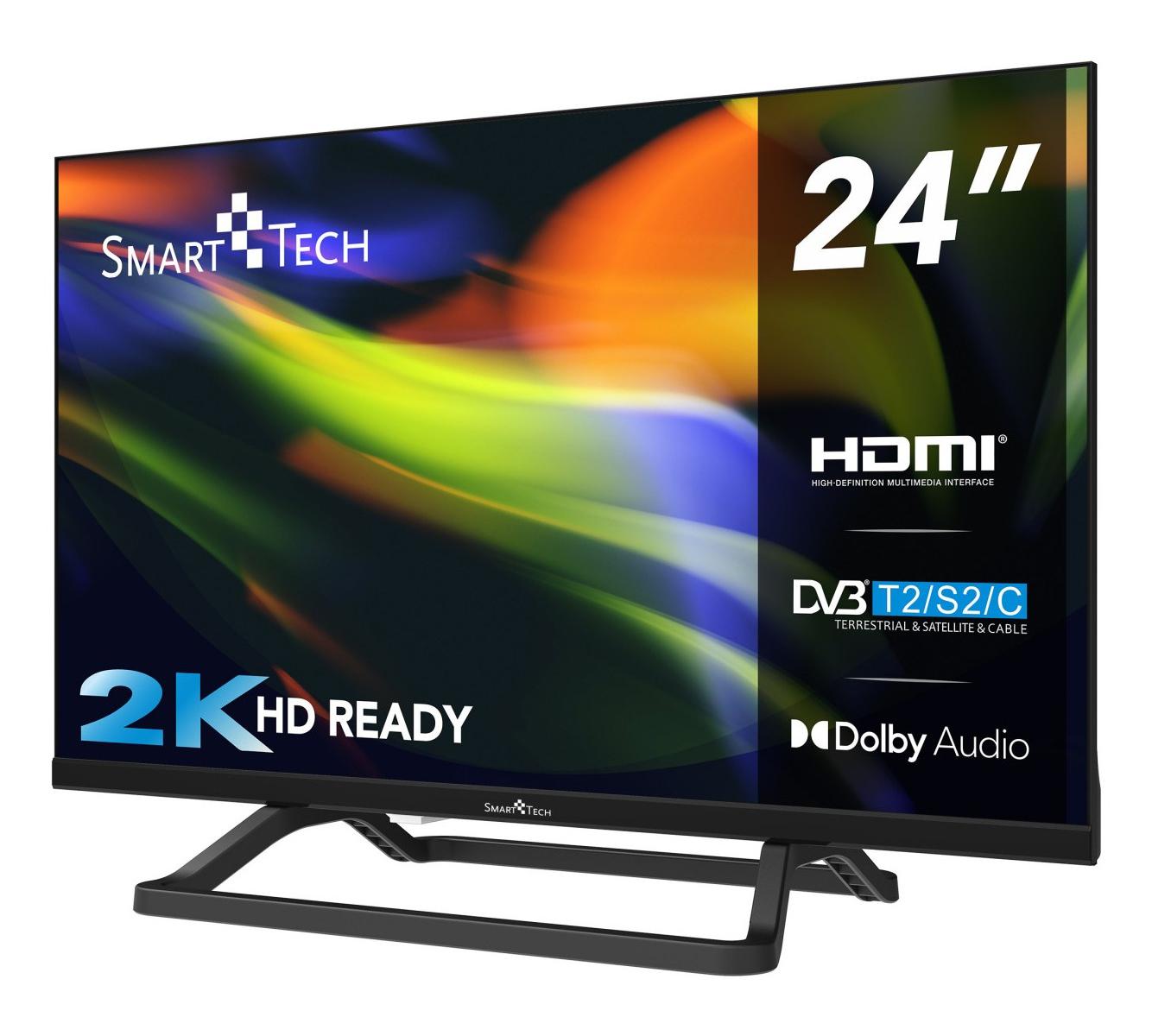 Smart Tech 24HN01V3CA TV 61 cm (24pollici) HD Nero 200 cd/m²
