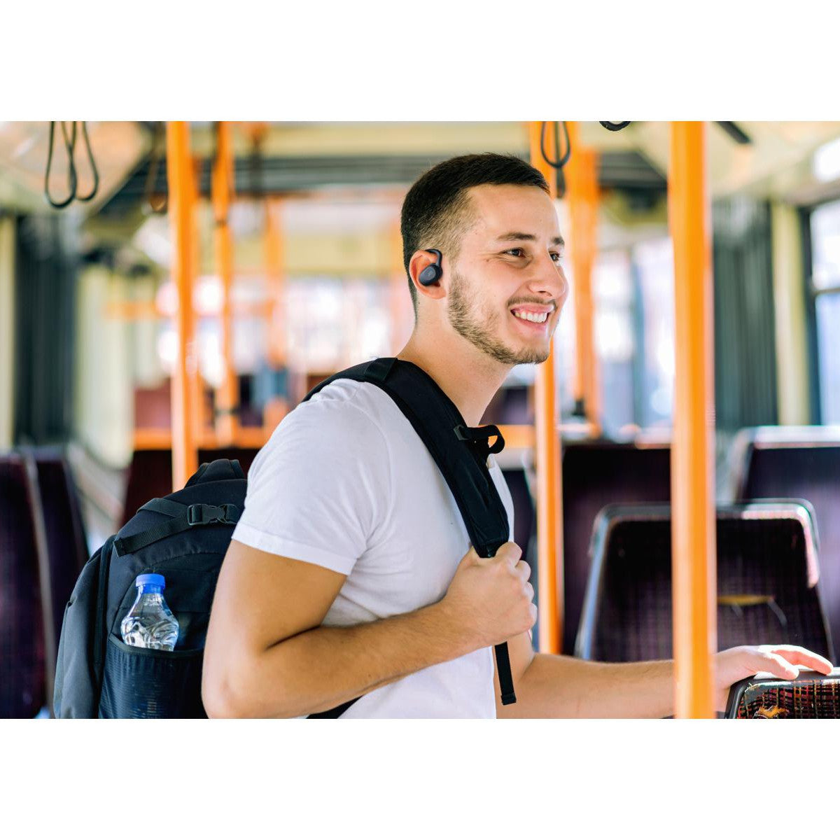 JVC HA-NP40T Auricolare True Wireless Stereo (TWS) A clip Musica e Chiamate Bluetooth Nero