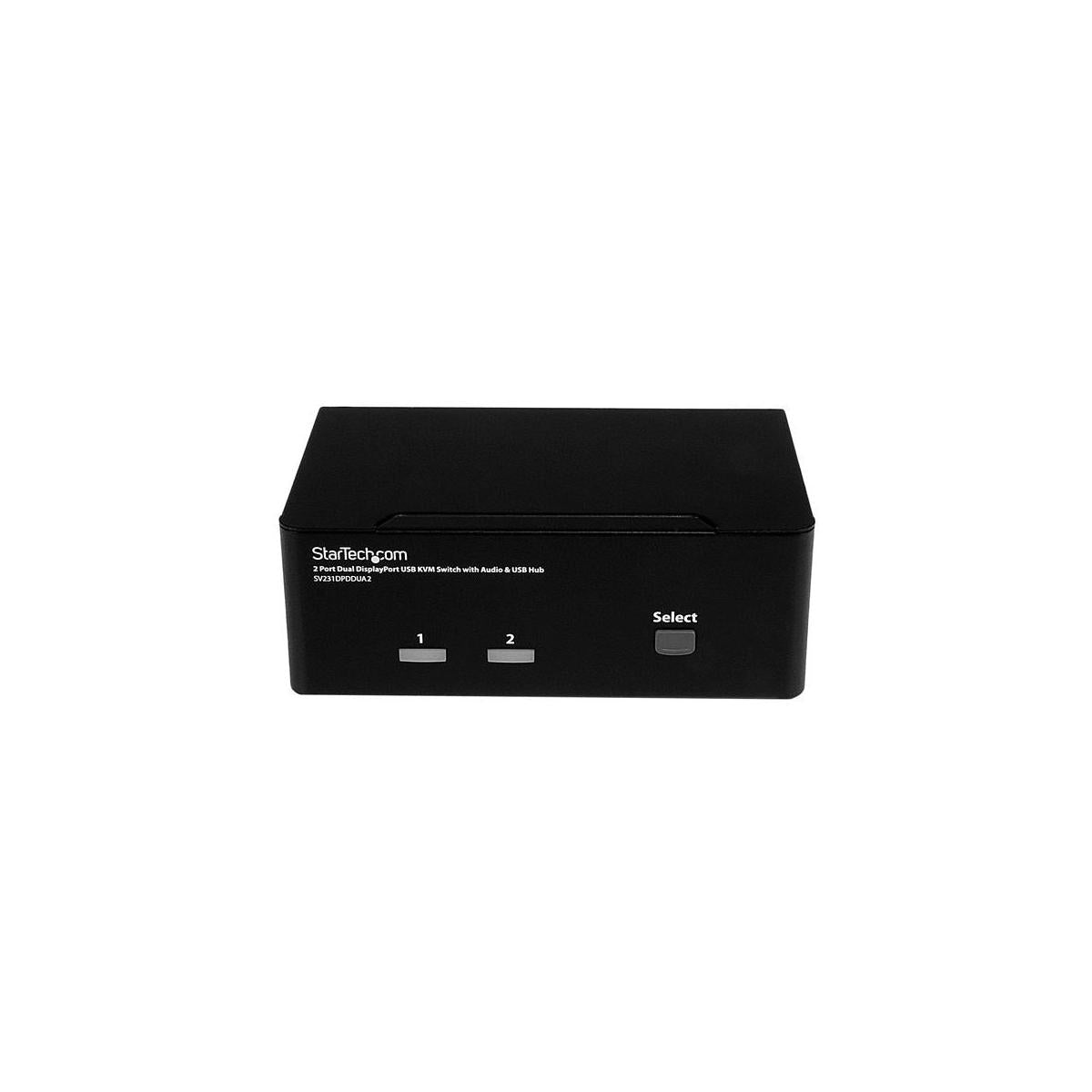 StarTech.com Switch KVM a 2 porte DisplayPort per doppio Monitor - 4k 60hz