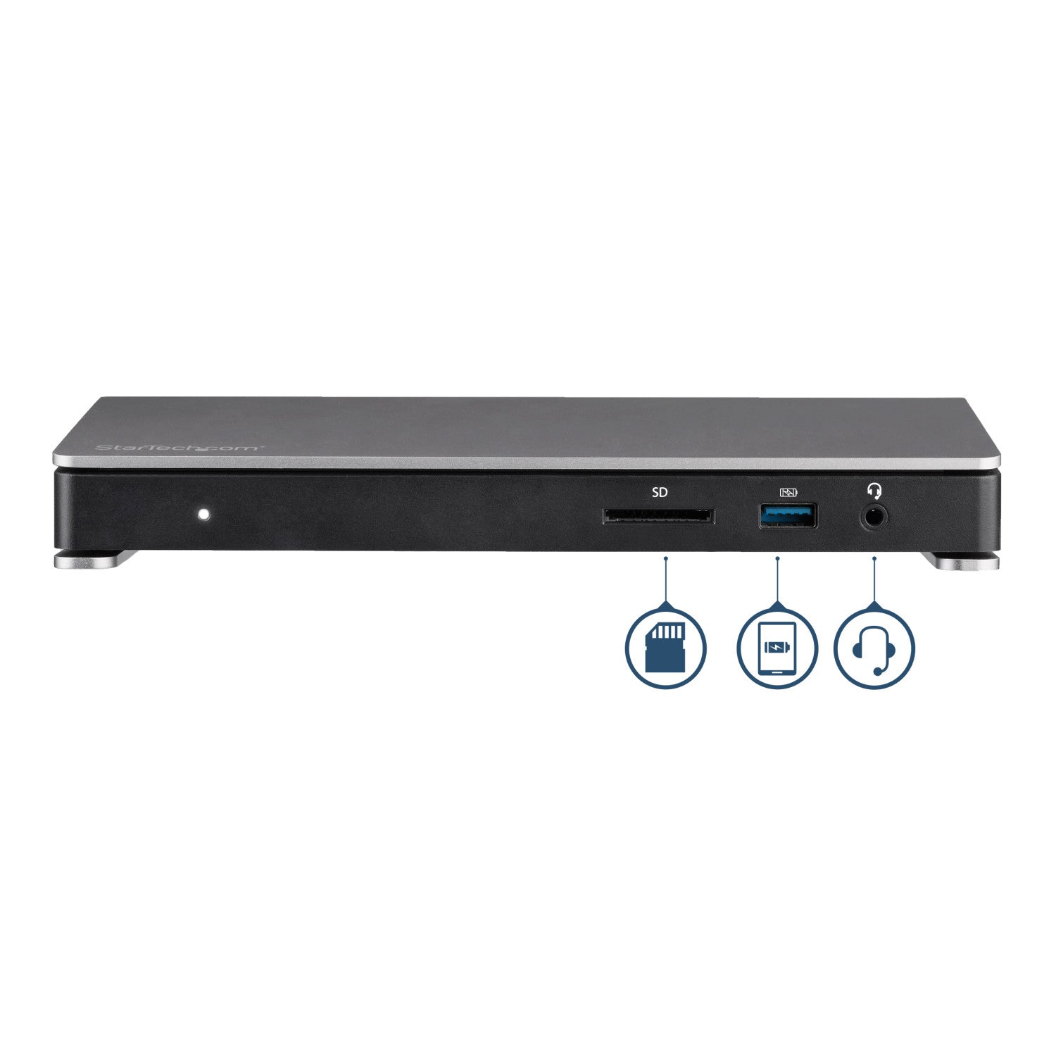 StarTech.com Dock Thunderbolt 3 con lettore SD per doppio schermo - Dual 4K 60hz - 6x porte USB 3.0