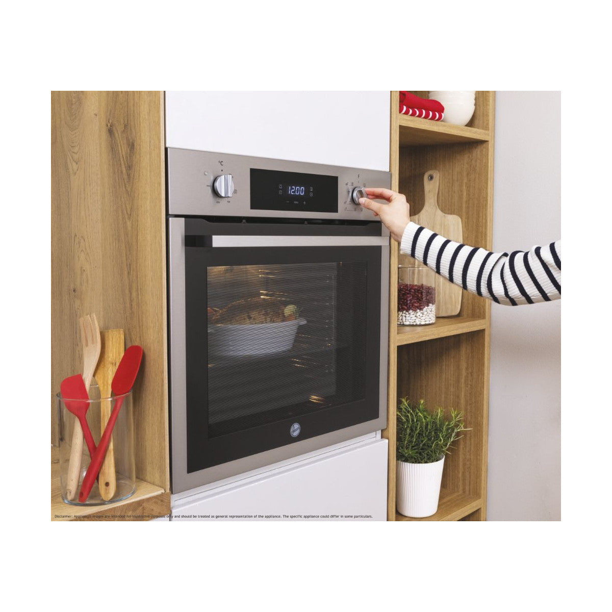 Hoover H-OVEN 300 HOC3U5178IN WIFI forno 70 L Acciaio inox