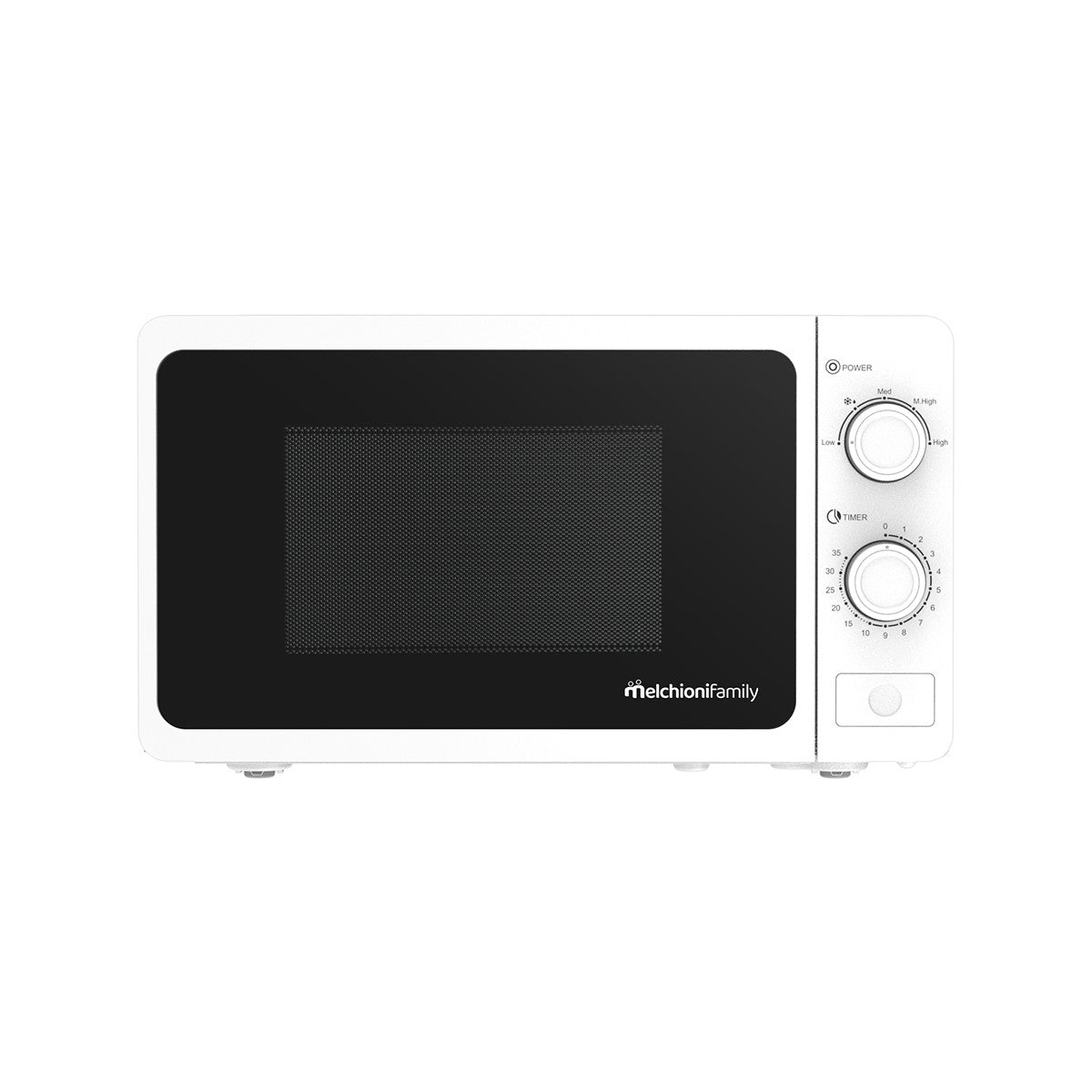 Melchioni 118380038 forno a microonde Bianco Microonde con grill Superficie piana 20 L 800 W