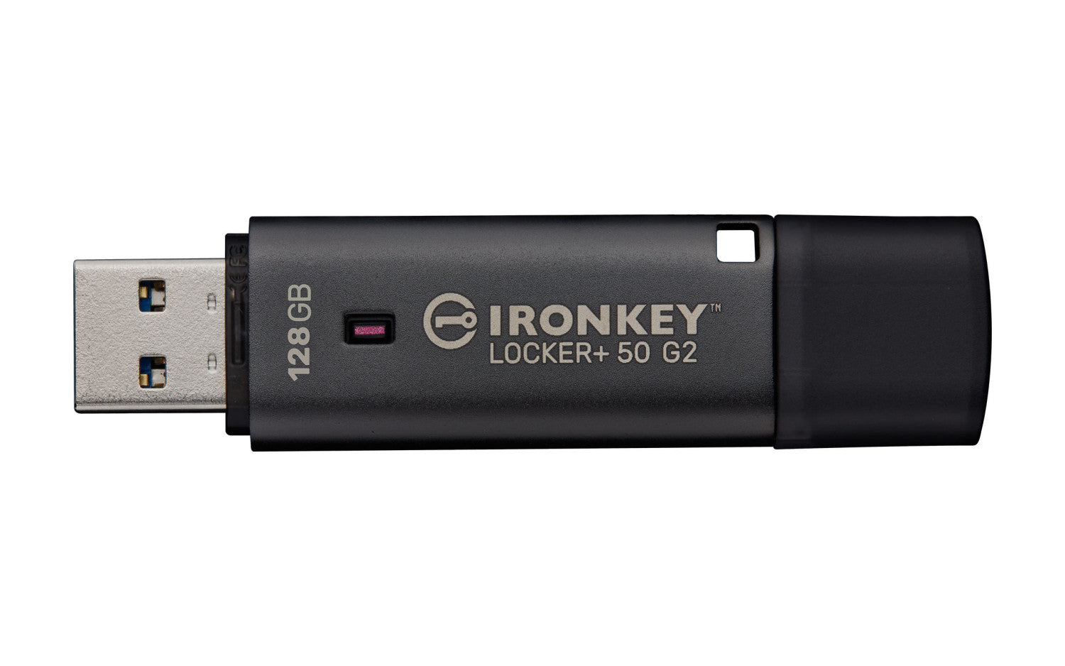 Kingston Technology IronKey 128GB Locker Plus 50 G2, FIPS 197, AES-256