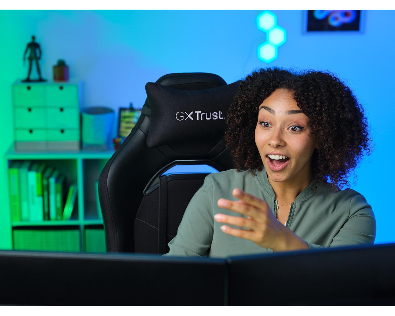 Trust GXT 714 RUYA Sedia per gaming universale Nero