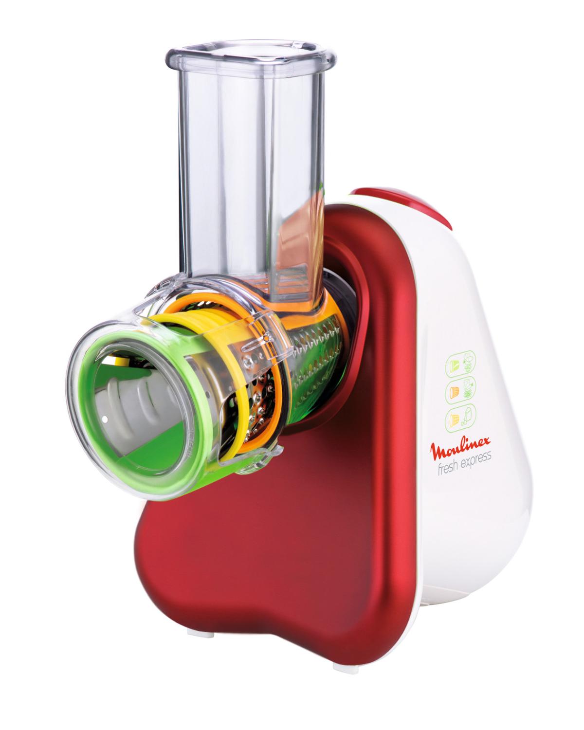 Tritatutto Moulinex Fresh Express Grattugia Elettrica 200 W Rosso Bianco