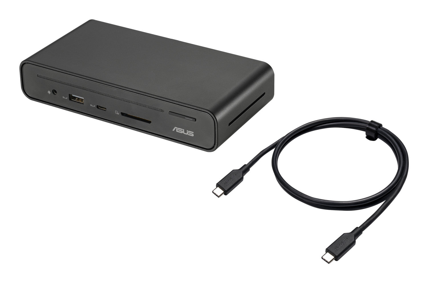 ASUS Triple Display USB-C Dock Duo DC301 Cablato Nero