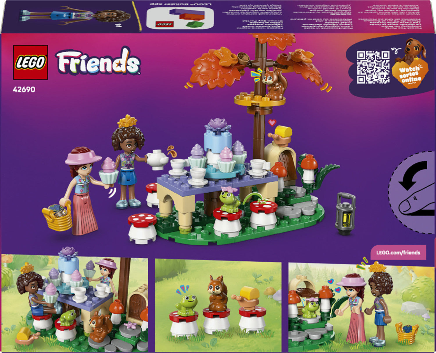 LEGO Friends 42690 Tea Party Nella Foresta