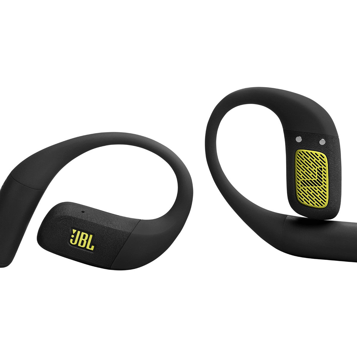 JBL Endurance Zone Cuffie Sportive Open-Ear True Wireless con Archetto Ergonomico, colore Nero e Giallo