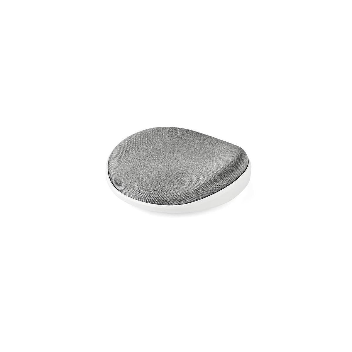 StarTech.com ROLWRSTRST poggiapolso Schiuma, Rete, Plastica Argento, Bianco