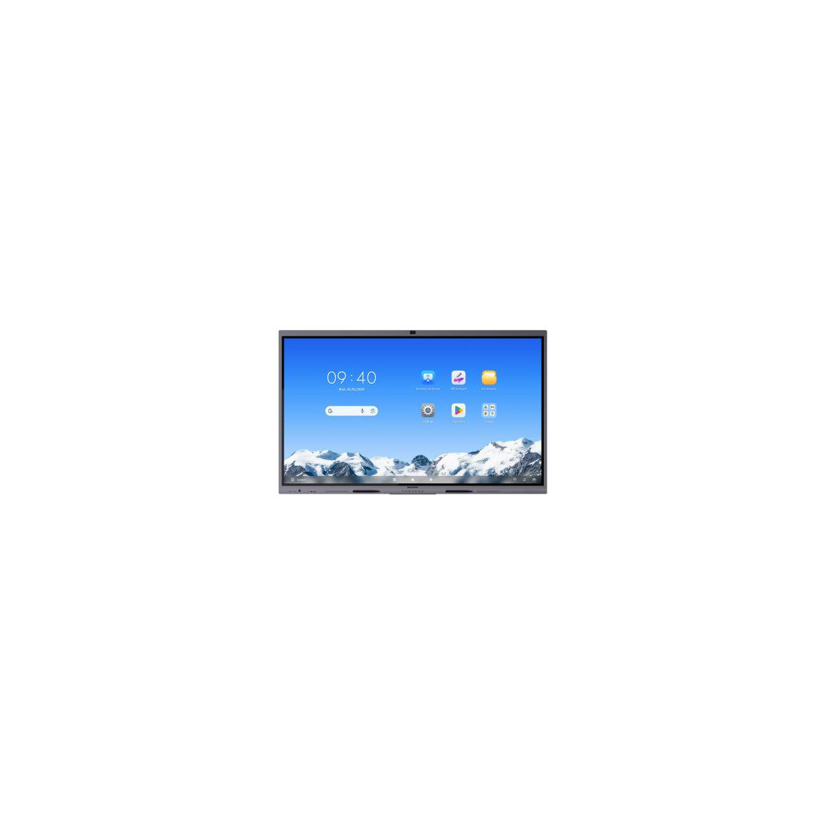 Hikvision DS-D5C65RB/B2L visualizzatore di messaggi Pannello piatto interattivo 165,1 cm (65pollici) LED Wi-Fi 480 cd/m² 4K Ultra HD Grigio Touch screen Processore integrato Android 14 16/7