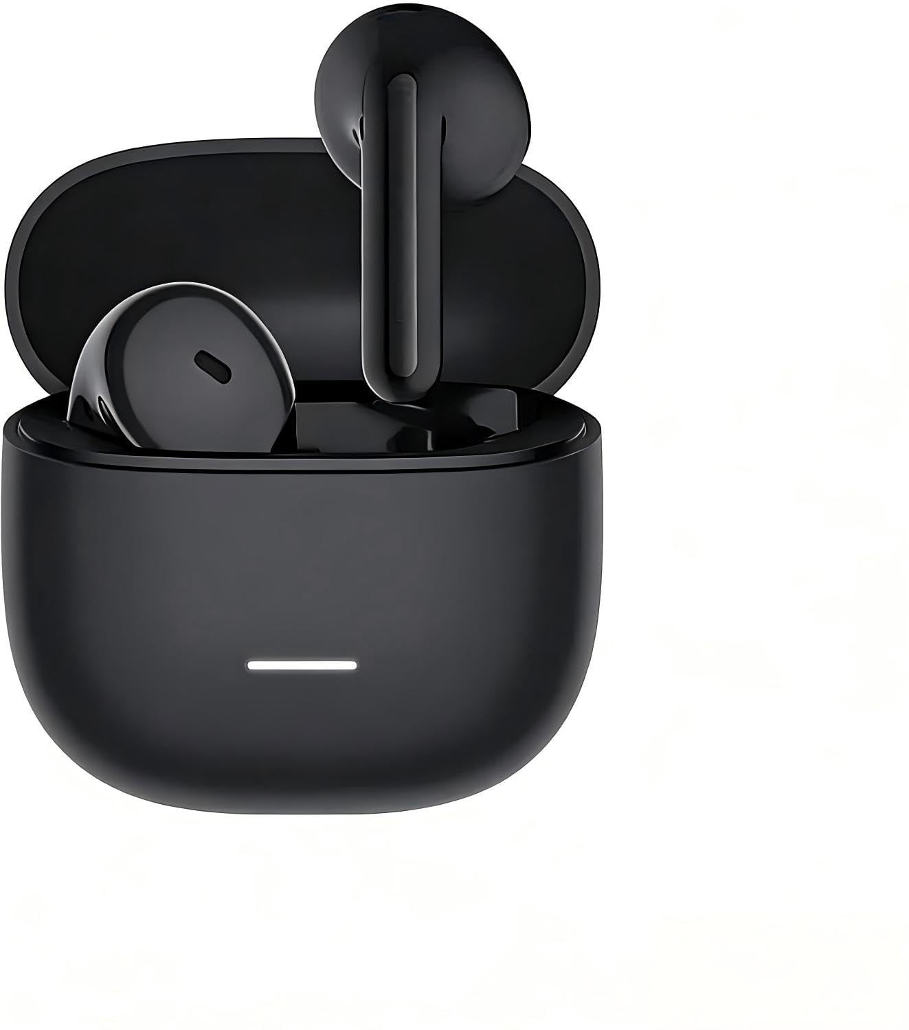 Xiaomi Redmi Buds 8 Active Auricolari Wireless Bluetooth 5.4, Driver 14,2 Mm, Doppio Microfono Ai, Connessione Multipunto, 37 Ore, Semi In-Ear Nero