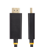 StarTech.com Cavo da DisplayPort a HDMI da 3m 4K 60 Hz con HDR Adattatore da DisplayPort a HDMI 2.0b Convertitore video attivo da computer DP a monitor HDMI
