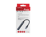 Equip 128960 hub di interfaccia USB 3.2 Gen 1 (3.1 Gen 1) Type-A 5000 Mbit/s Nero, Grigio