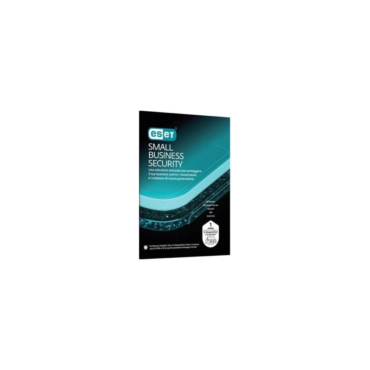 ESET Small Business Security 5 Server 5 Dispositivi 12 Mesi