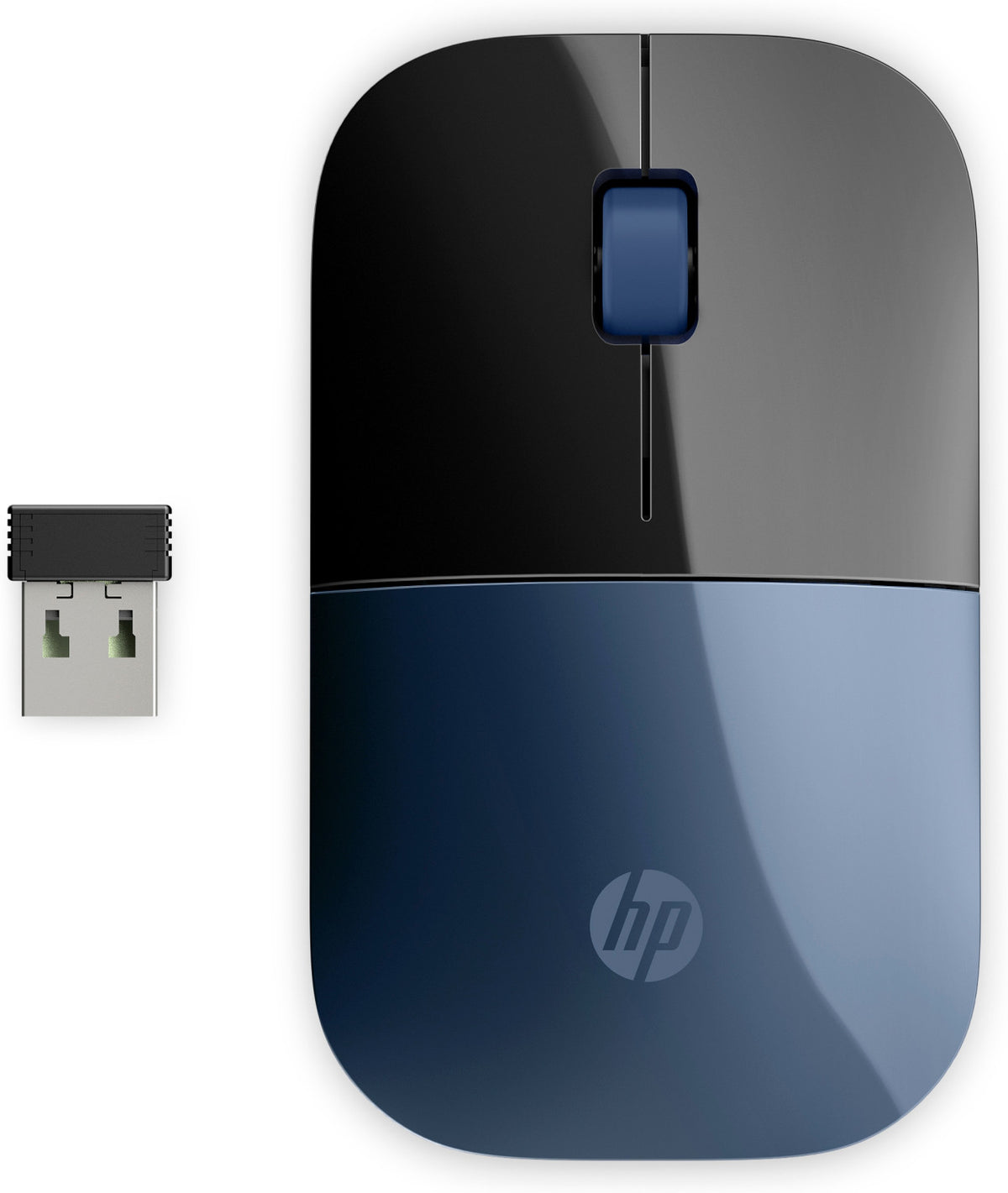 HP Z3700 Blue Wireless mouse Ambidestro RF Wireless Ottico 1200 DPI