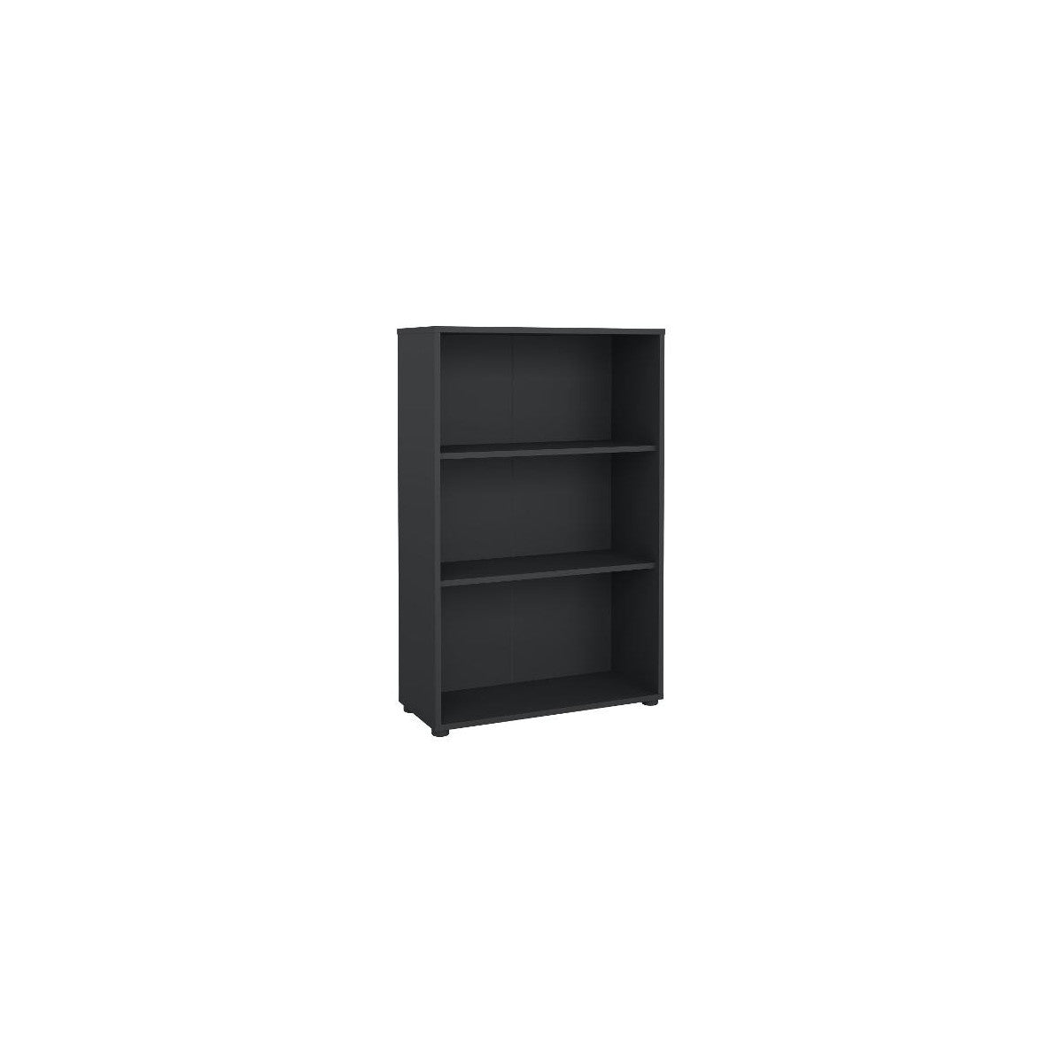 Libreria Tvilum Sign Bassa 80 x 34 x 124 Cm, 2 Ripiani, Grigio Opaco