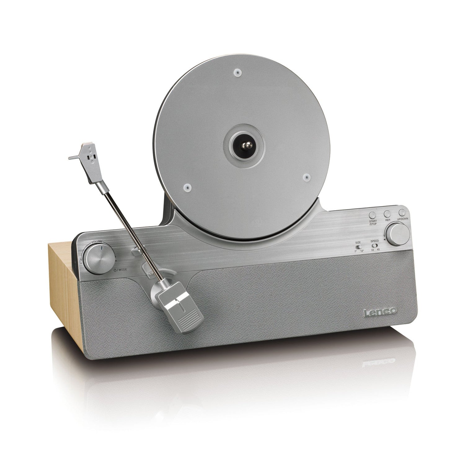 Lenco LSA-071SI Giradischi con trasmissione a cinghia Grigio Manuale