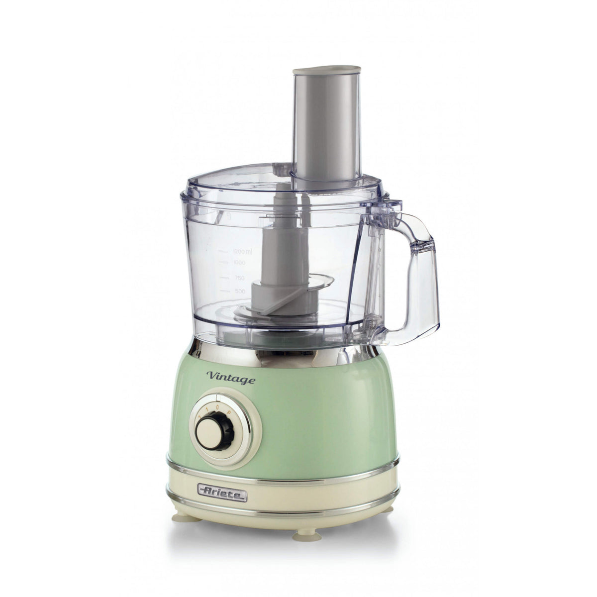 Ariete Linea Vintage 1781 Robot da cucina Vintage, 1000W, Capacità 2,1L, Per preparazione impasti, Verde