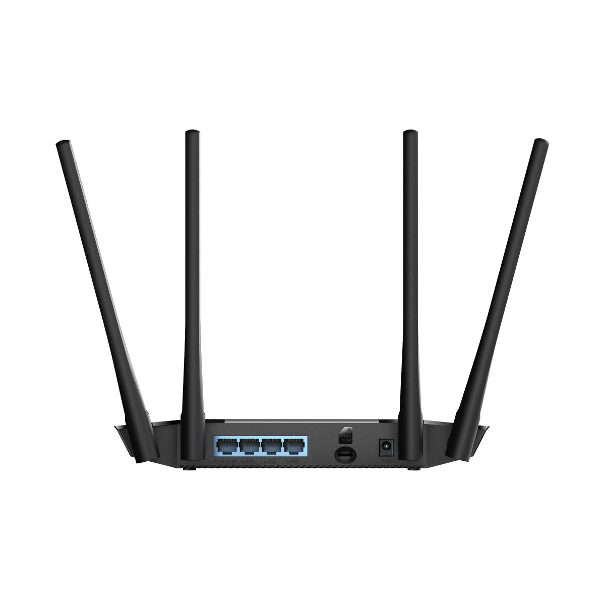 Cudy LT400 router wireless Fast Ethernet Banda singola (2.4 GHz) 4G Nero