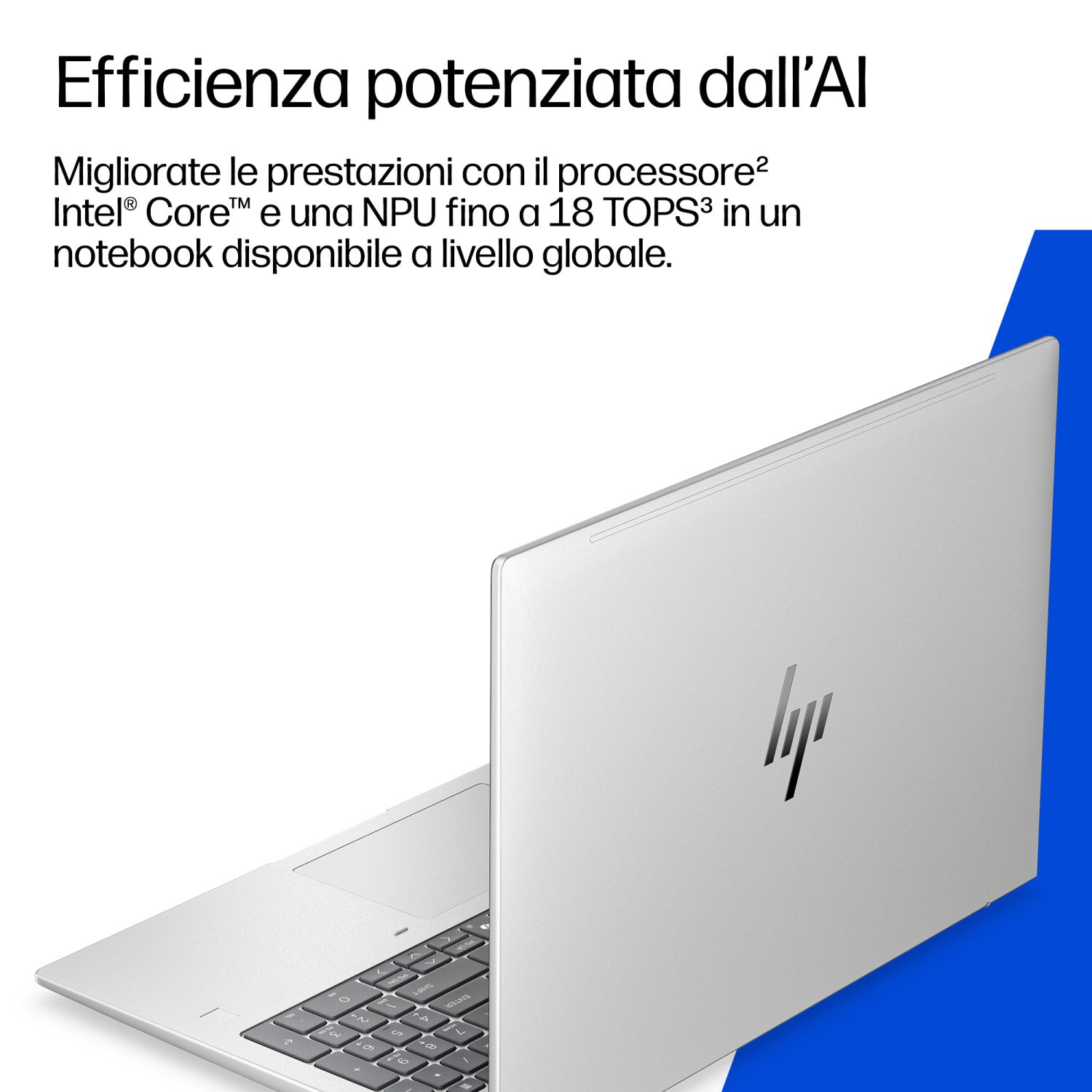 HP DQ6N2AT laptop Intel Core 5 Computer portatile 40,6 cm (16") WUXGA 16 GB LPDDR5x-SDRAM 512 GB SSD Wi-Fi 7 (802.11be) Windows 11 Pro AI PC Argento