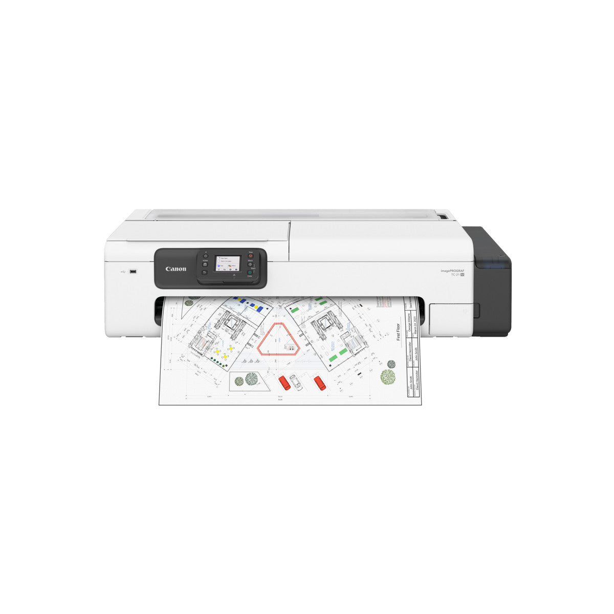 Canon imagePROGRAF TC-21M stampante grandi formati Wi-Fi Ad inchiostro A colori 2400 x 1200 DPI A1 (594 x 841 mm) Collegamento ethernet LAN