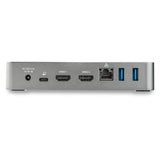 StarTech.com USB-C Dock - Docking Station per laptop Doppio Monitor HDMI 1080p - Power Delivery 65W - 1x USB-C, 3x USB-A, Ethernet - Doppio display video USB 3.1 Gen 1 Type-C Dock - Mac e Windows