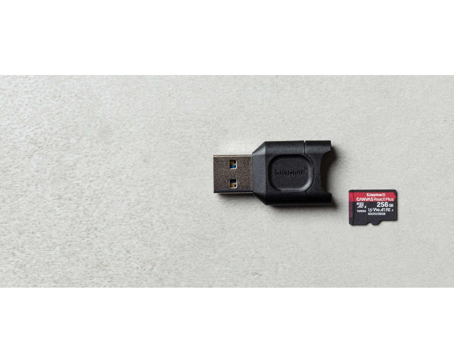 Kingston Technology MobileLite Plus lettore di schede USB 3.2 Gen 1 (3.1 Gen 1) Type-A Nero