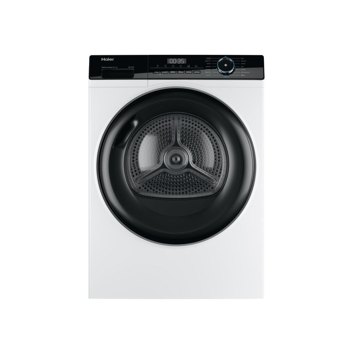 Haier I-Pro Series 3 HD90-A2939 asciugatrice Libera installazione Caricamento frontale 9 kg A Bianco