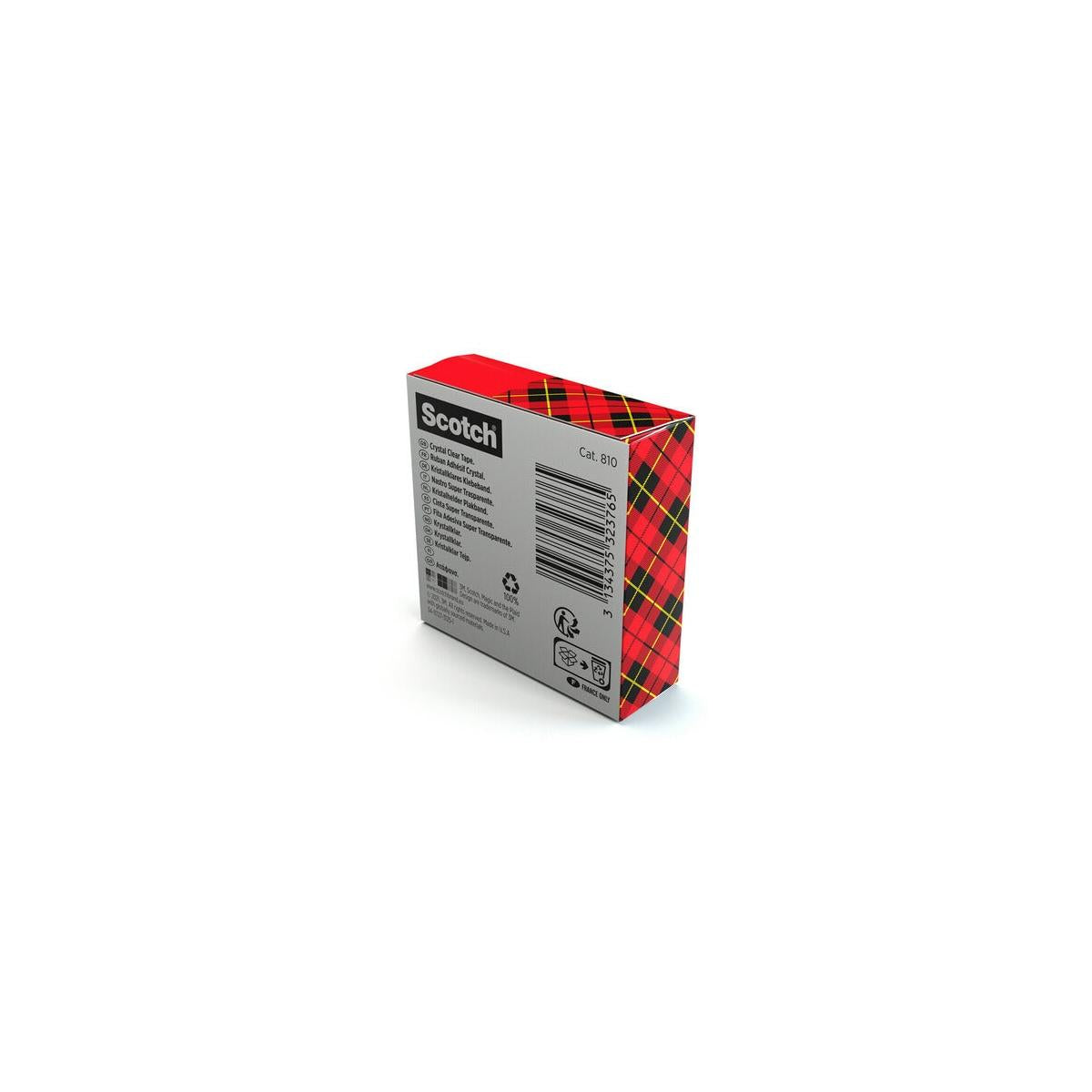 Scotch 7100027387 nastro adesivo da cancelleria 33 m Trasparente 1 pz
