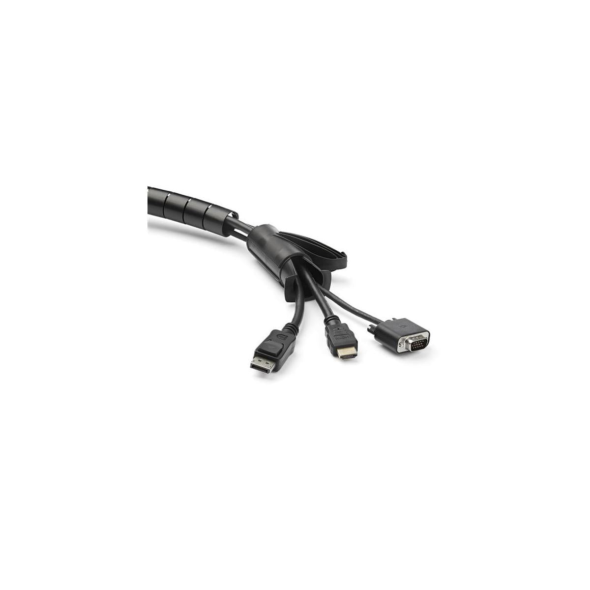 StarTech.com Guaina di gestione cavi da 1,5 m - A spirale - Diametro 25 mm